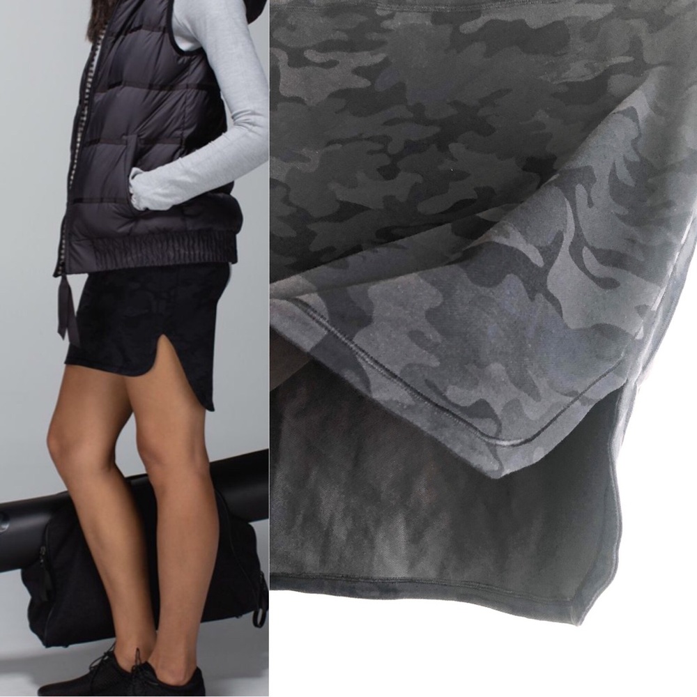 Lululemon Athletica City Skirt Savasana Camo